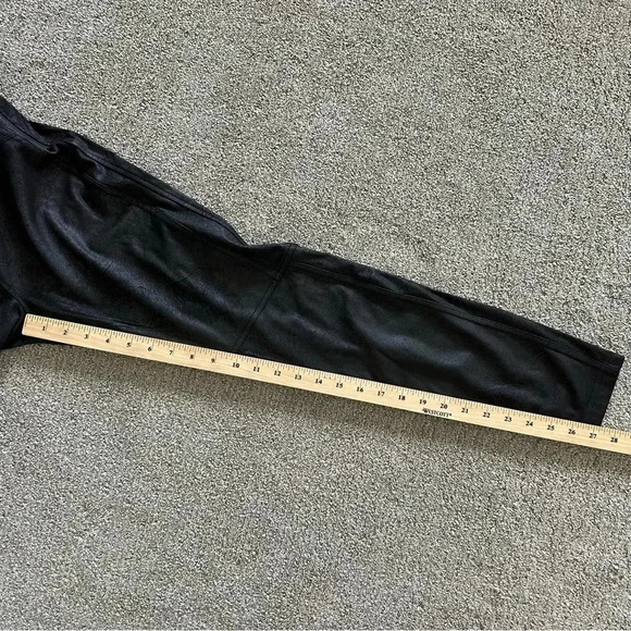 Free People Midnight Vegan Faux Suede Pants Size XS Black Jegging Leggings - Picture 8 of 10